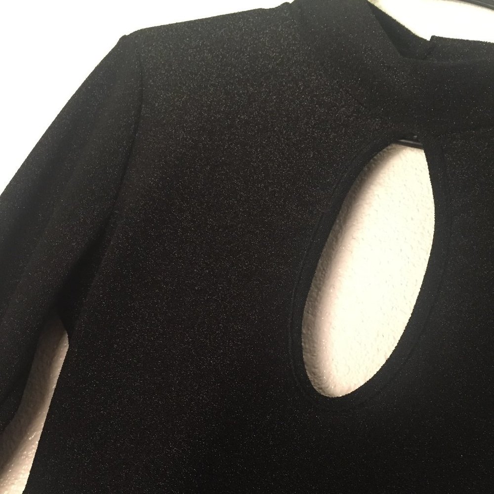 Black Glittery Dress